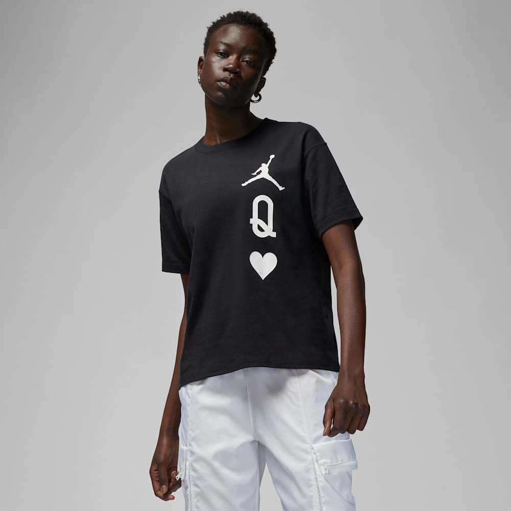 Camisetas y esqueletos casual para mujer en negro · DQ4471-010 - vista 1