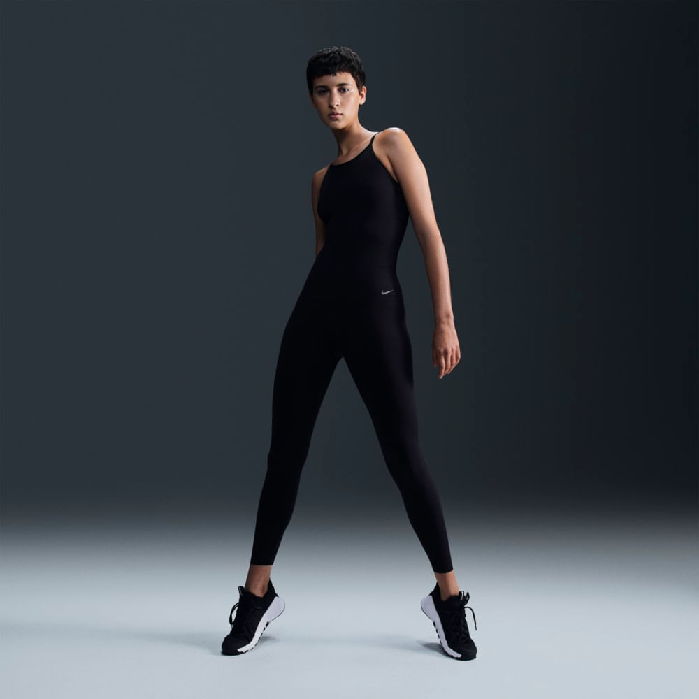 Leggins y Licras deportivas para entrenamiento para mujer en negro · DQ6015-010 - vista 1
