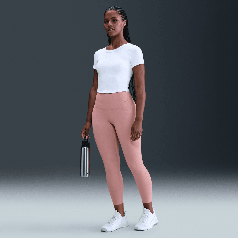 Leggins y Licras deportivas para entrenamiento para mujer en rosa · DQ6015-685 - vista 1