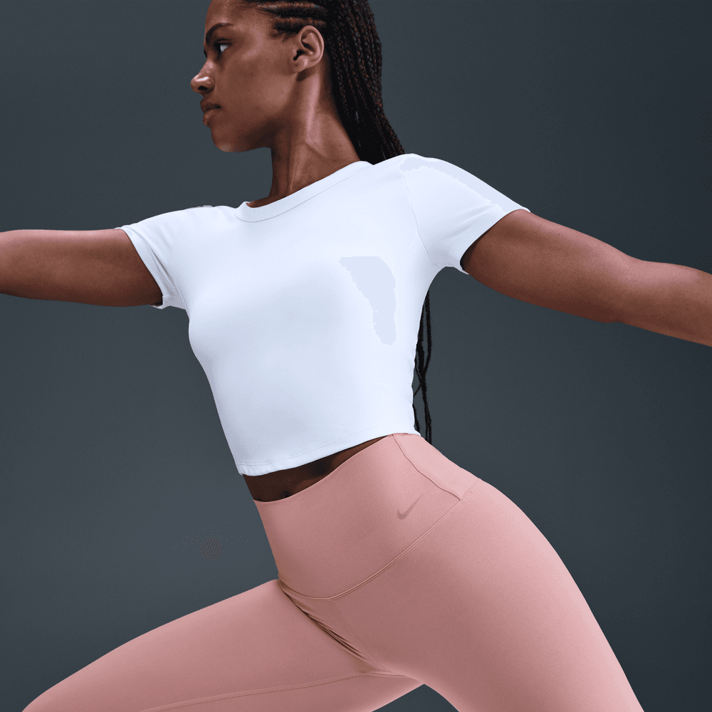 Leggins y Licras deportivas para entrenamiento para mujer en rosa · DQ6015-685 - vista 3