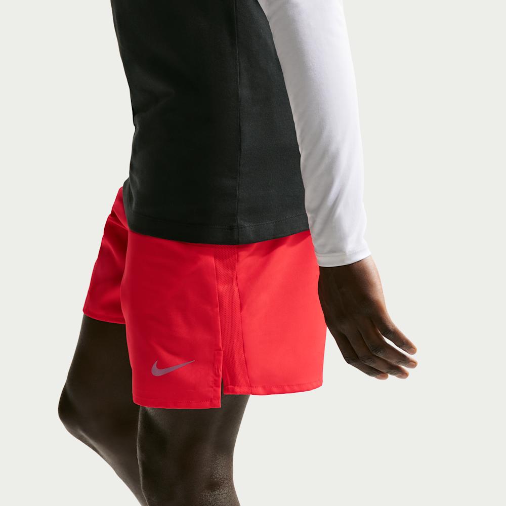 Shorts y Pantalonetas para correr para hombre en rojo · DV9359-696 - vista 4