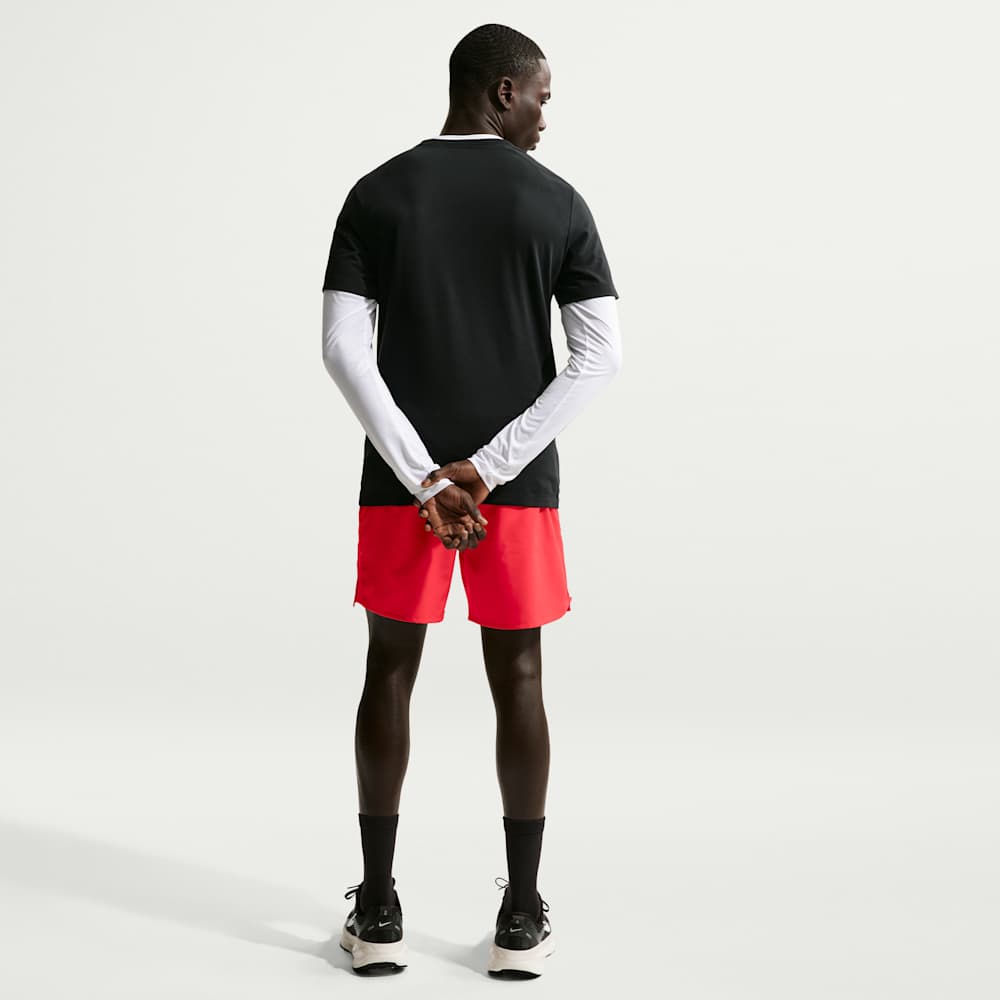 Shorts y Pantalonetas para correr para hombre en rojo · DV9359-696 - vista 5
