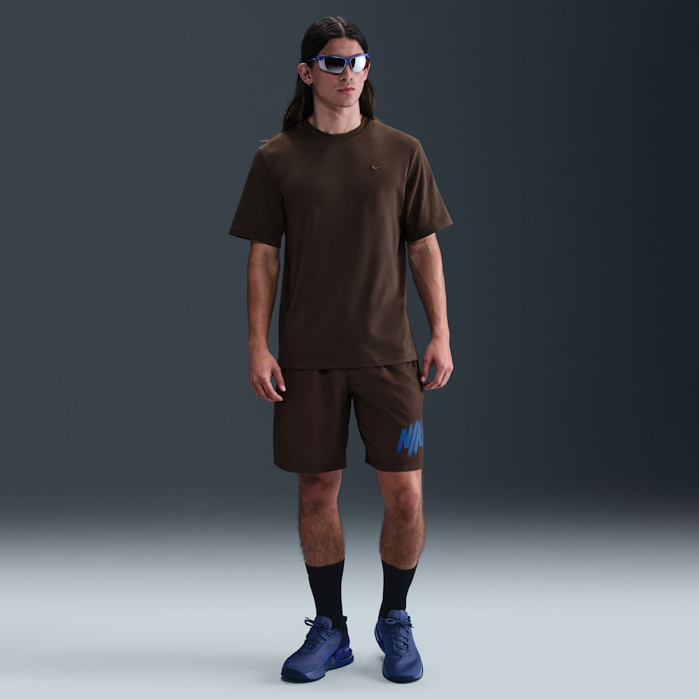 Camisetas y esqueletos para entrenamiento para hombre en marrón · DV9831-237 - vista 4