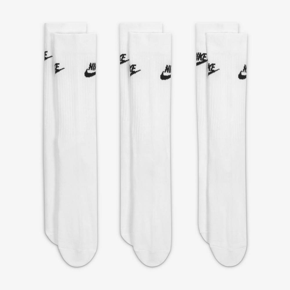 Medias casual para hombre en blanco · DX5025-100 - vista 2