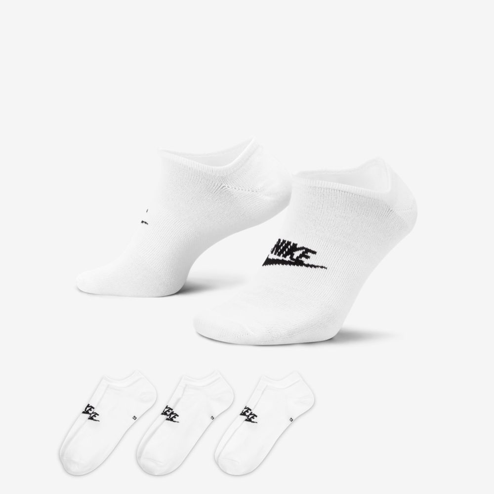 Medias casual para hombre en blanco · DX5075-100 - vista 1