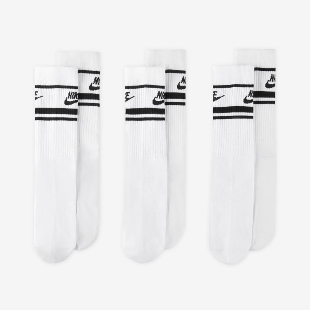Medias casual para hombre en blanco · DX5089-103 - vista 2