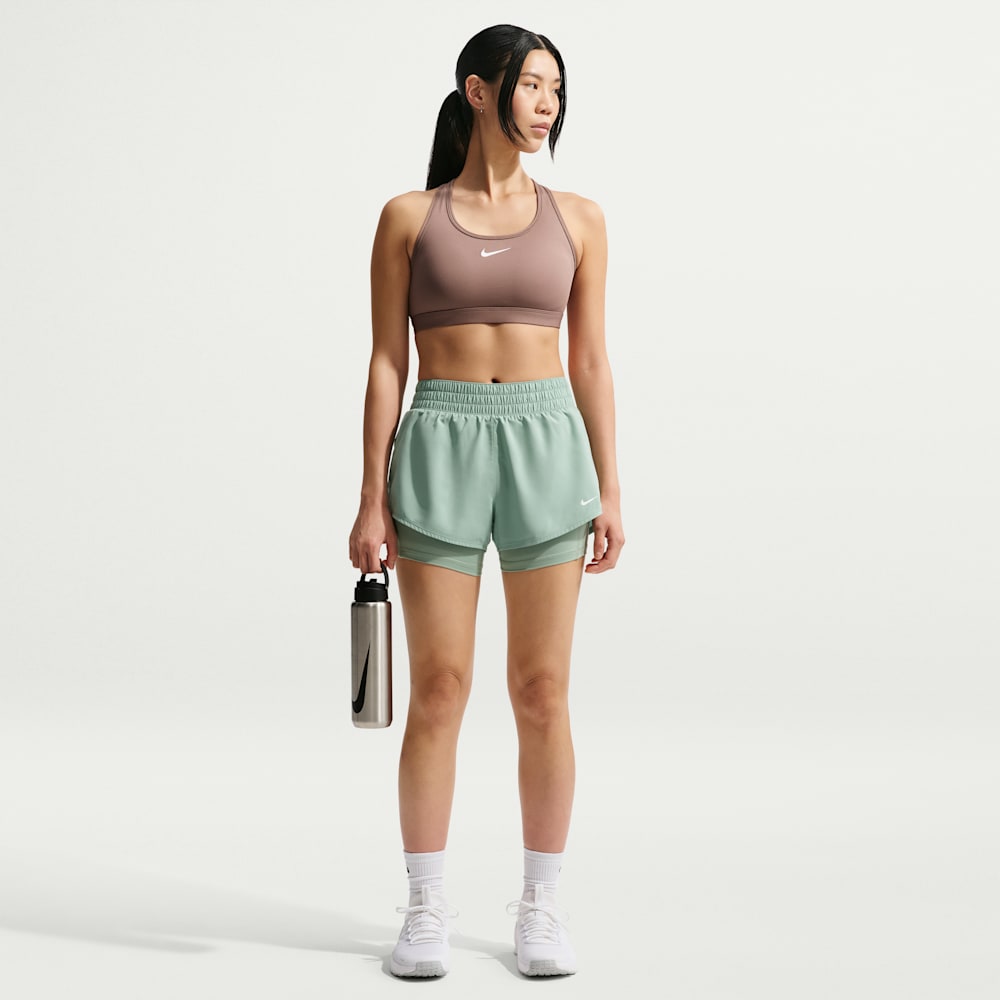 Shorts y Pantalonetas para entrenamiento para mujer en verde · DX6012-007 - vista 1