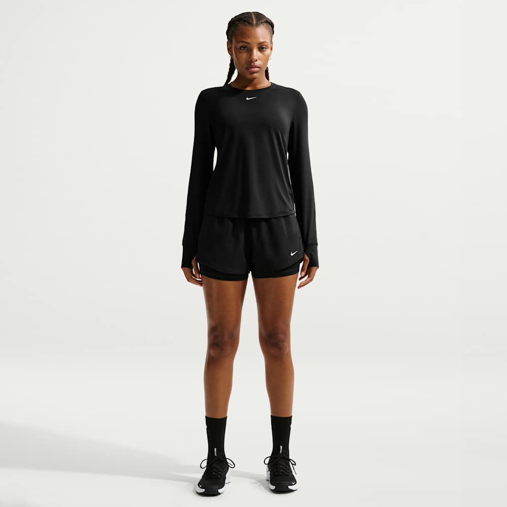 Shorts y Pantalonetas para entrenamiento para mujer en negro · DX6012-013 - vista 1