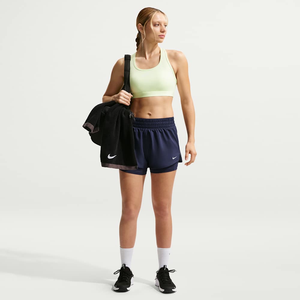Shorts y Pantalonetas para entrenamiento para mujer en azul · DX6012-411 - vista 1