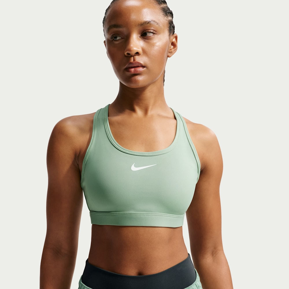 Brasier y Tops deportivos para entrenamiento para mujer en verde · DX6821-007 - vista 1