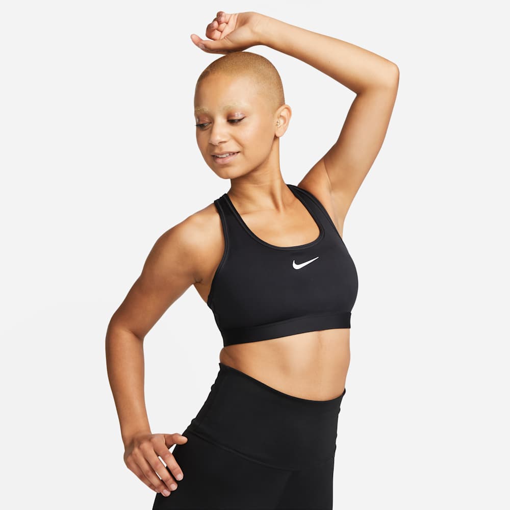 Brasier y Tops deportivos para correr para mujer en negro · DX6821-010 - vista 2