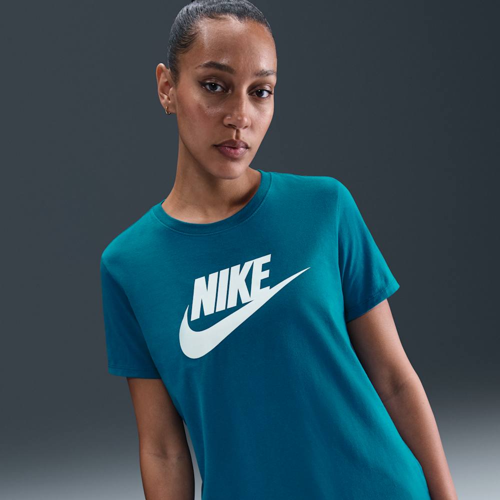 Camisetas y esqueletos casual para mujer en azul · DX7906-301 - vista 1