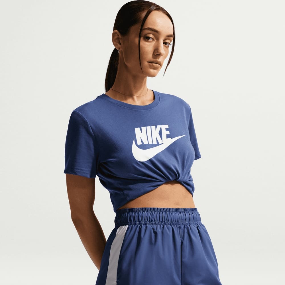 Camisetas y esqueletos casual para mujer en azul · DX7906-461 - vista 1