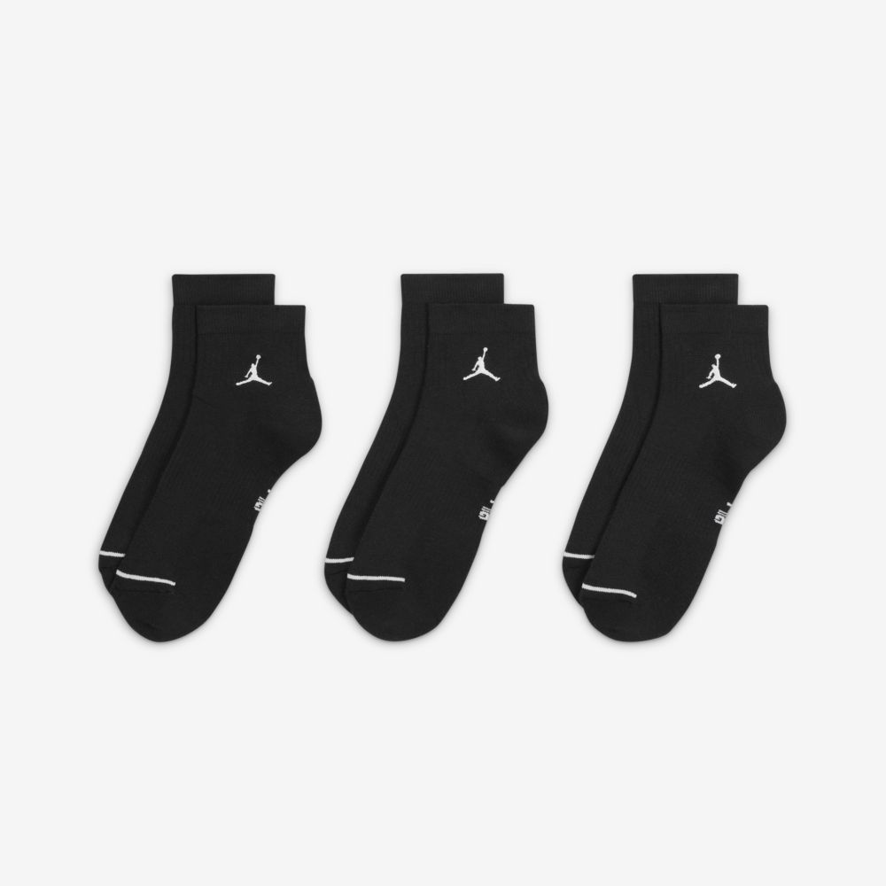 Medias de básquetbol para hombre en negro · DX9655-010 - vista 2