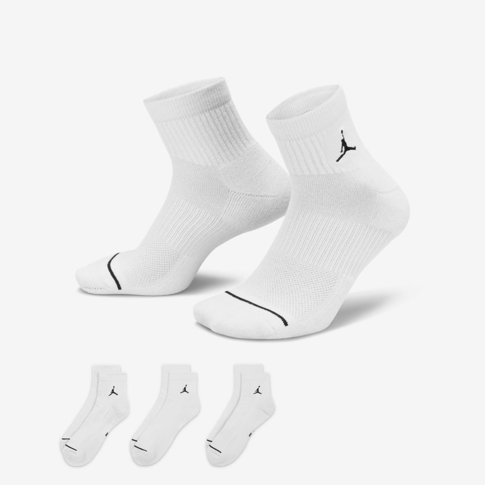 Medias de básquetbol para hombre en blanco · DX9655-100 - vista 1