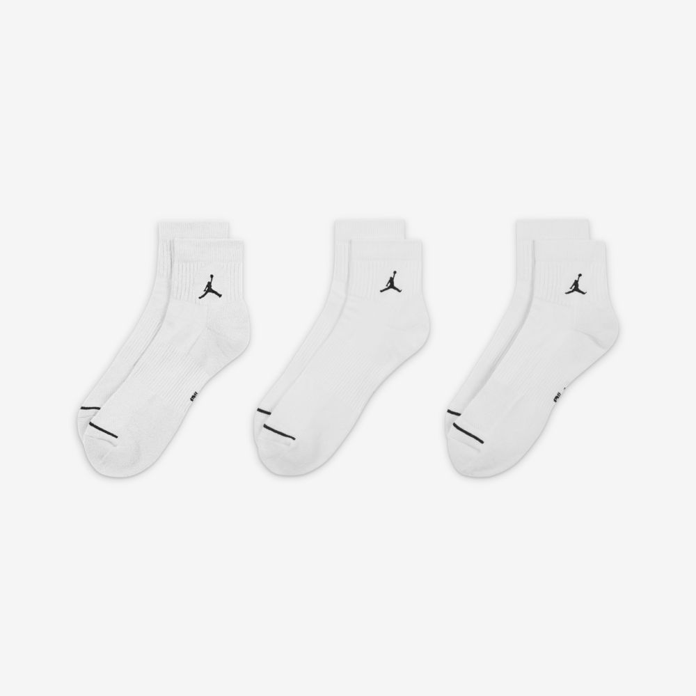 Medias de básquetbol para hombre en blanco · DX9655-100 - vista 2
