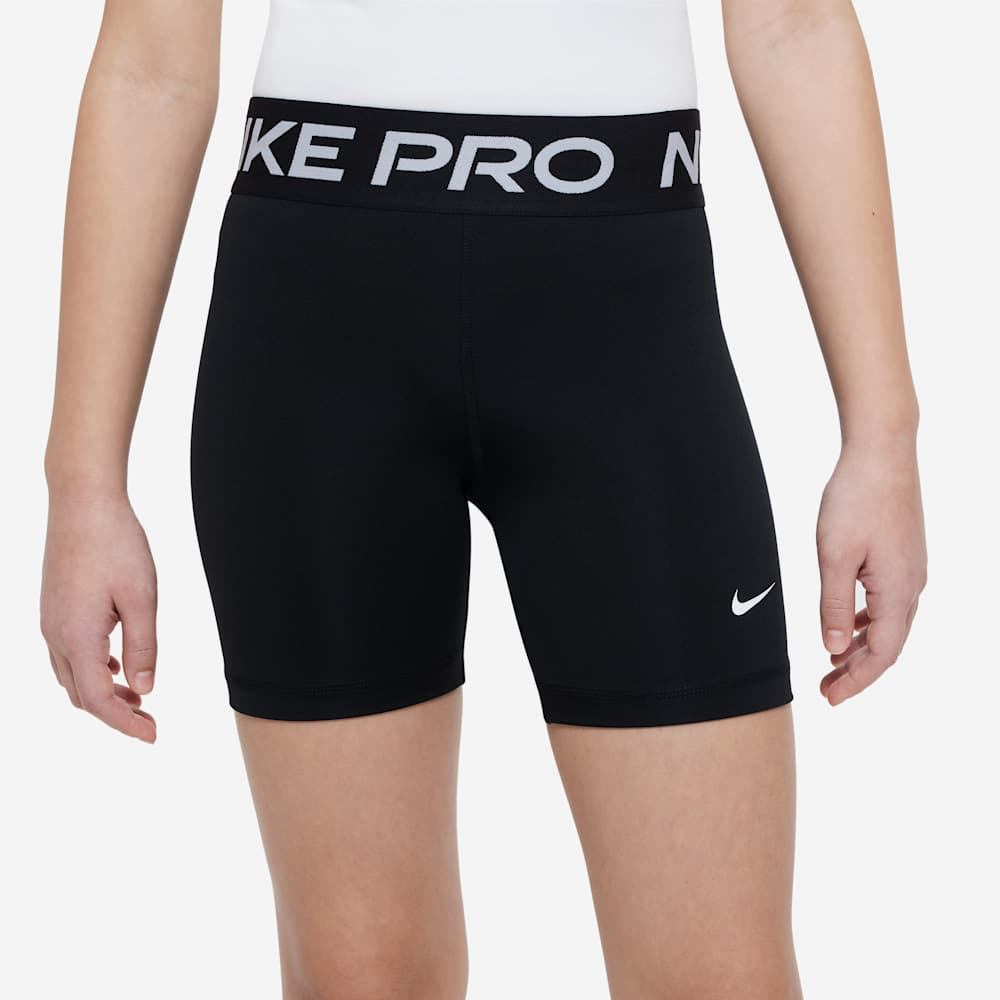 Shorts y Pantalonetas para entrenamiento para niña en negro · FB1081-010 - vista 2