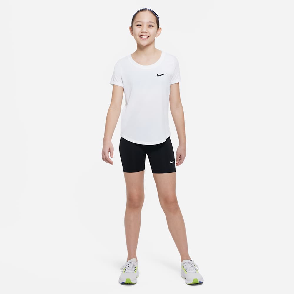 Shorts y Pantalonetas para entrenamiento para niña en negro · FB1081-010 - vista 6