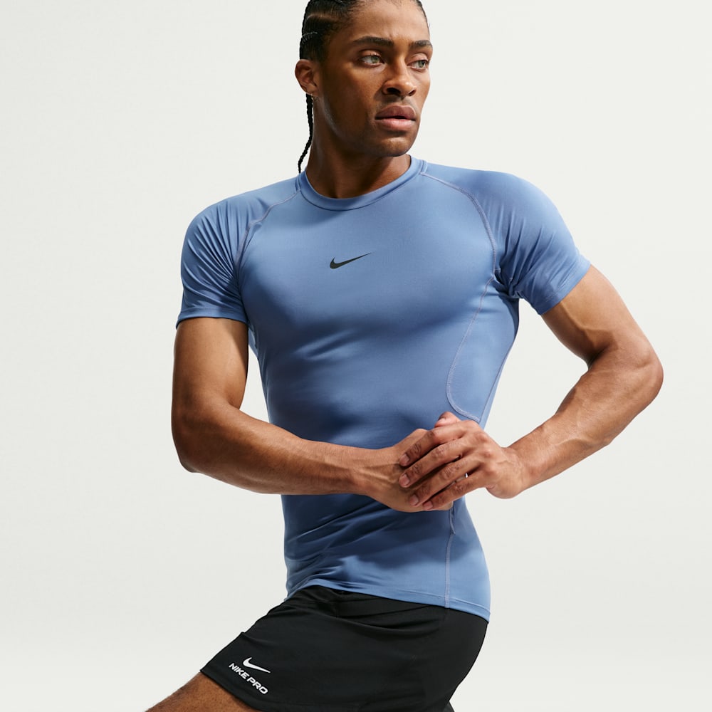 Camisetas y esqueletos para entrenamiento para hombre en azul · FB7932-459 - vista 1
