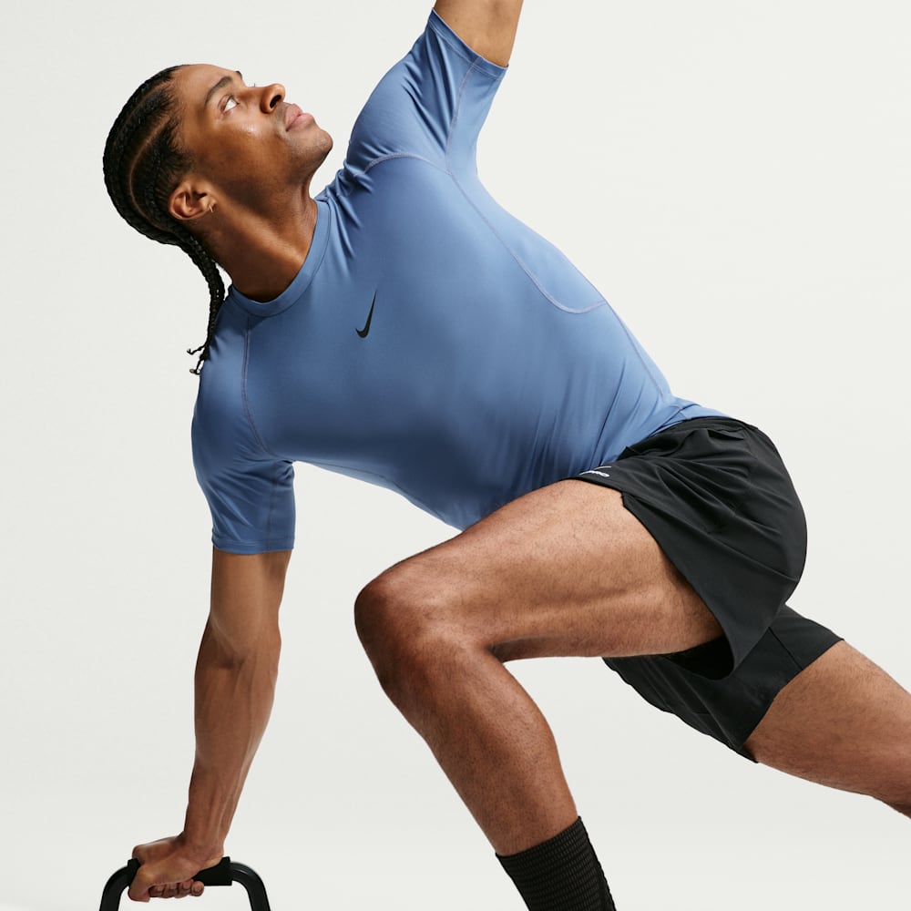 Camisetas y esqueletos para entrenamiento para hombre en azul · FB7932-459 - vista 3