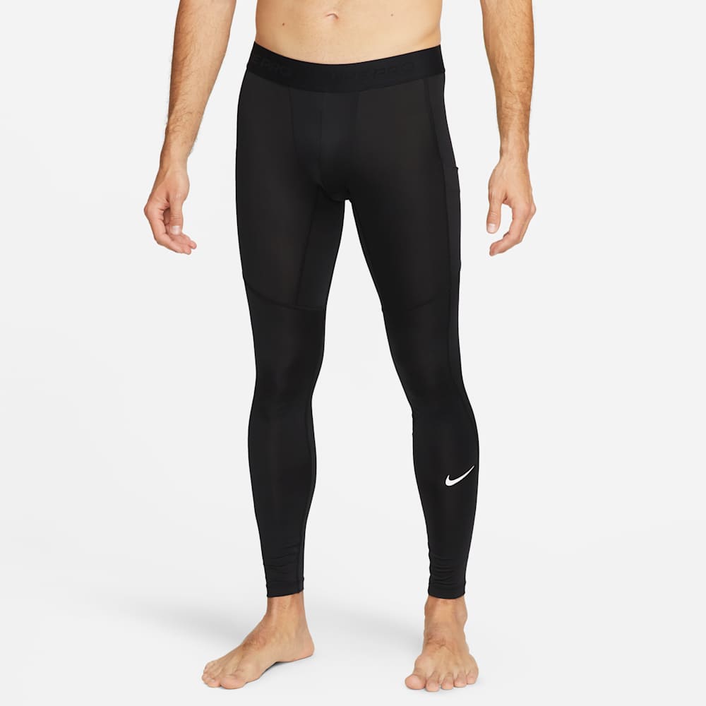Licras deportivas para entrenamiento para hombre en negro · FB7952-010 - vista 7