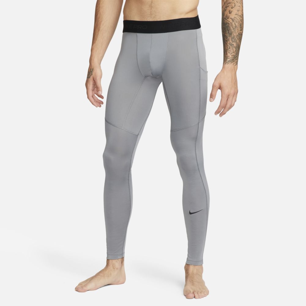 Licras deportivas para entrenamiento para hombre en gris · FB7952-084 - vista 1