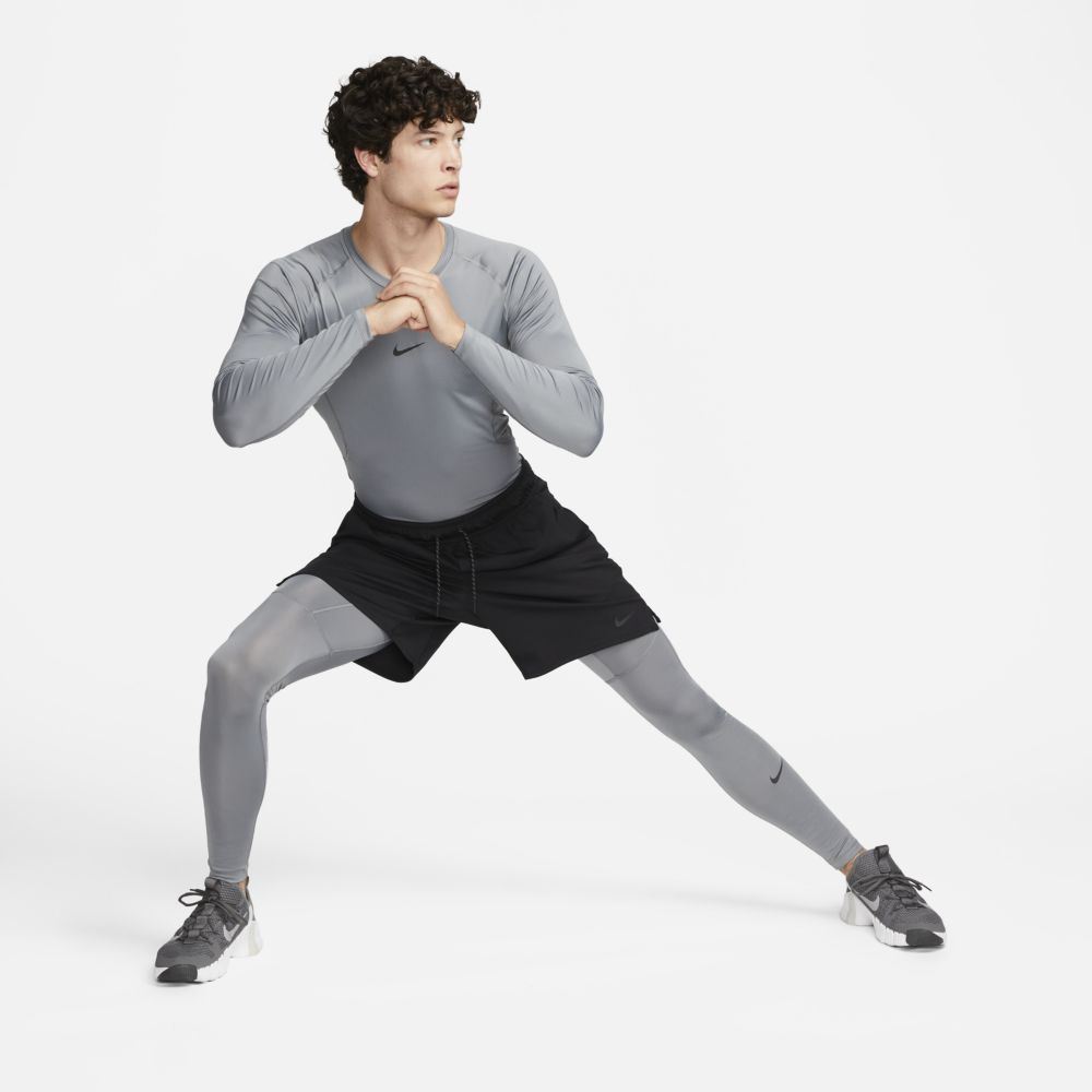 Licras deportivas para entrenamiento para hombre en gris · FB7952-084 - vista 6