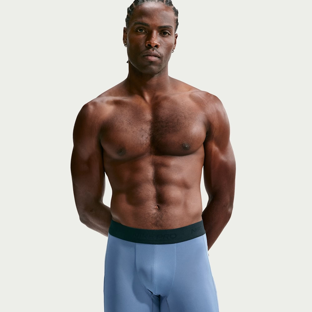 Shorts y Pantalonetas para entrenamiento para hombre en azul · FB7963-459 - vista 2