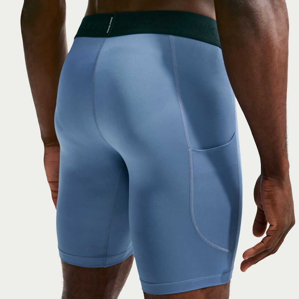 Shorts y Pantalonetas para entrenamiento para hombre en azul · FB7963-459 - vista 3