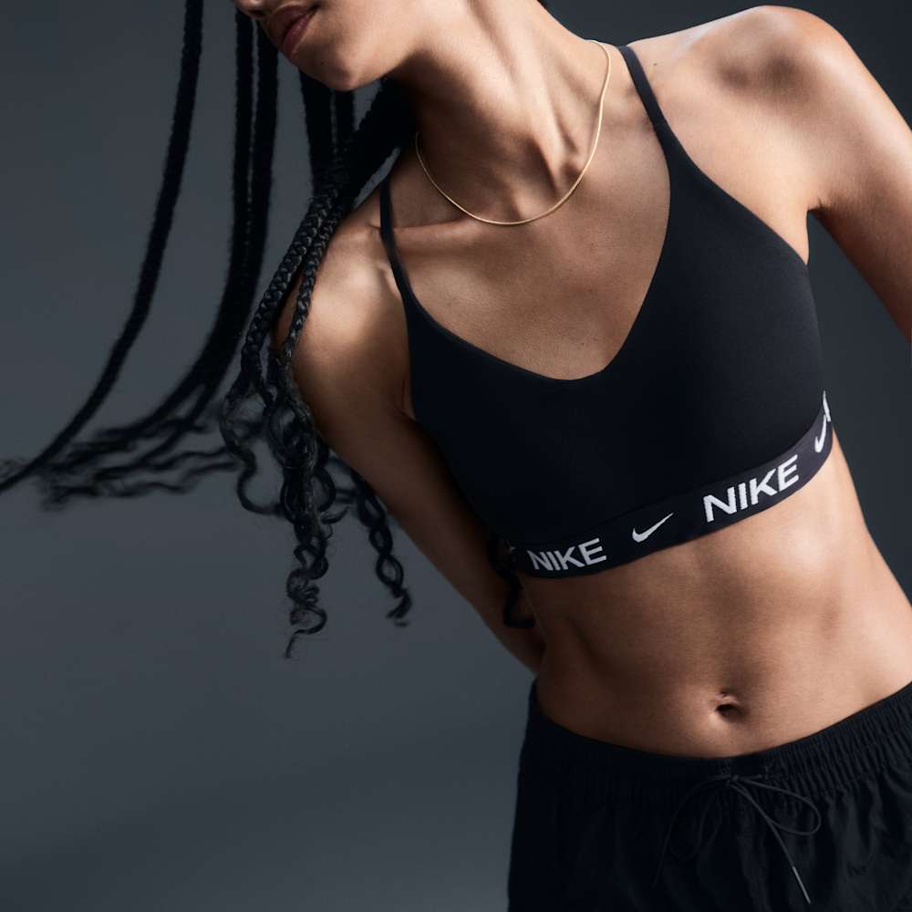 Brasier y Tops deportivos para entrenamiento para mujer en negro · FD1062-011 - vista 2