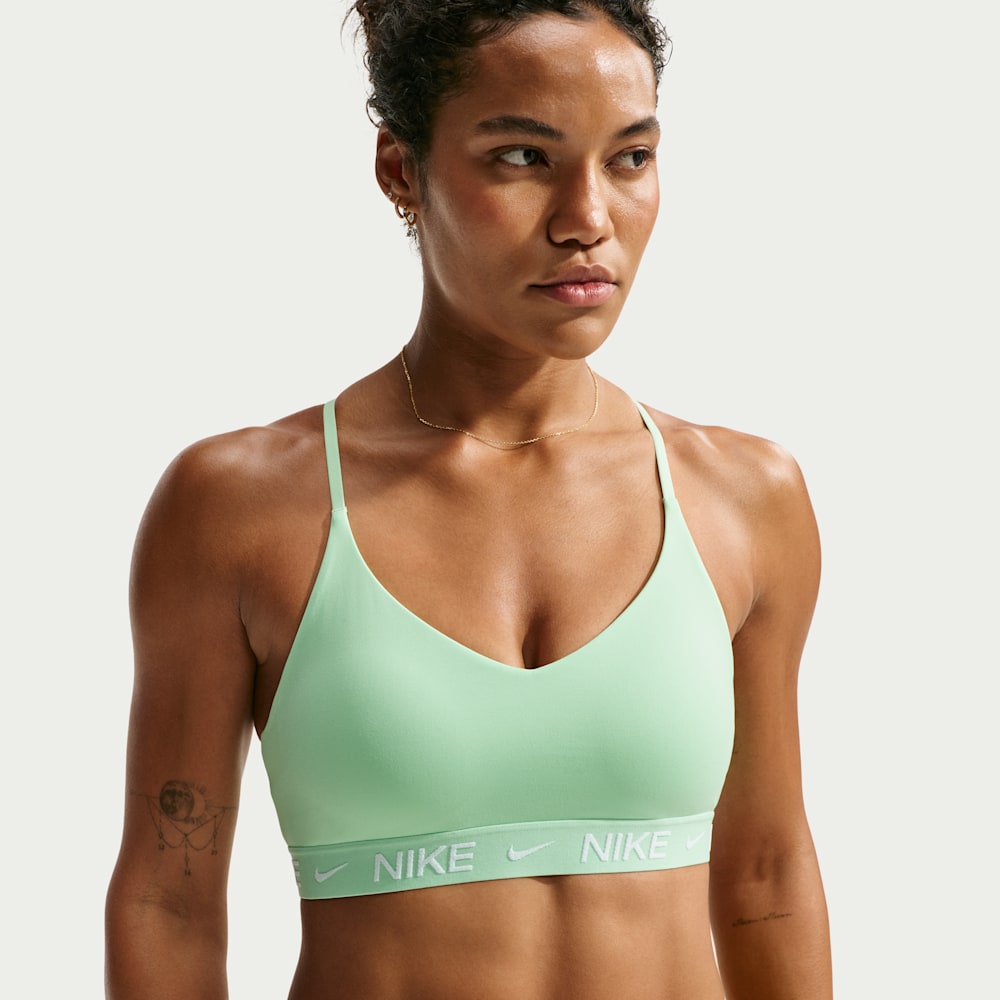 Brasier y Tops deportivos para entrenamiento para mujer en verde · FD1062-391 - vista 1
