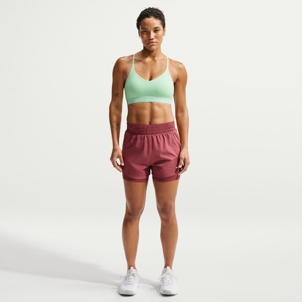 Brasier y Tops deportivos para entrenamiento para mujer en verde · FD1062-391 - vista 4