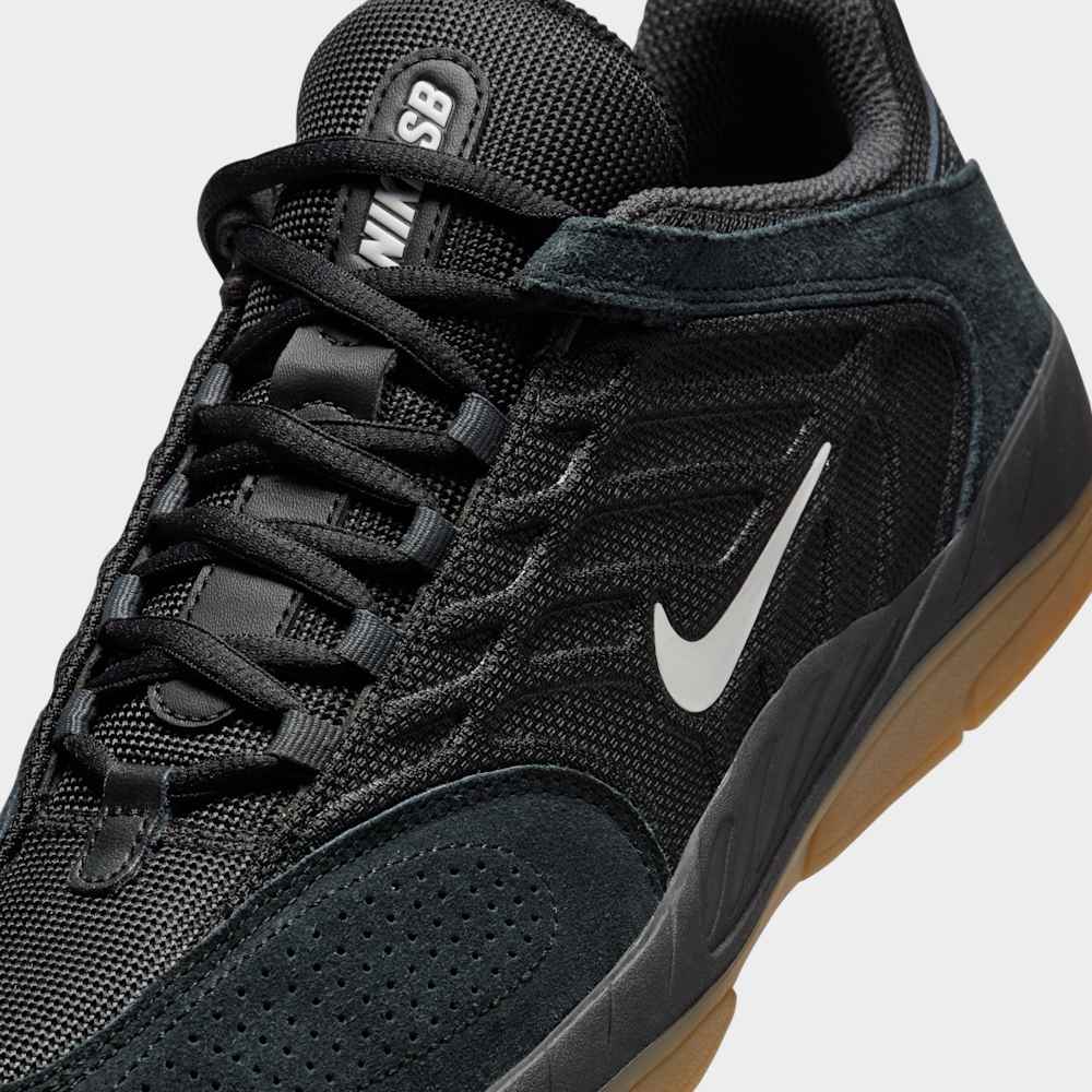 Tenis casual para hombre en negro · FD4691-001 - vista 7