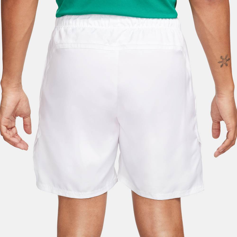 Shorts y Pantalonetas para tennis para hombre en blanco · FD5380-100 - vista 3