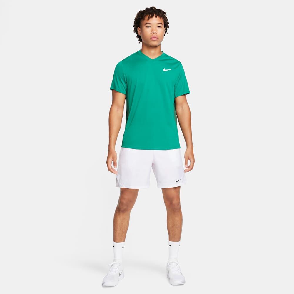 Shorts y Pantalonetas para tennis para hombre en blanco · FD5380-100 - vista 6