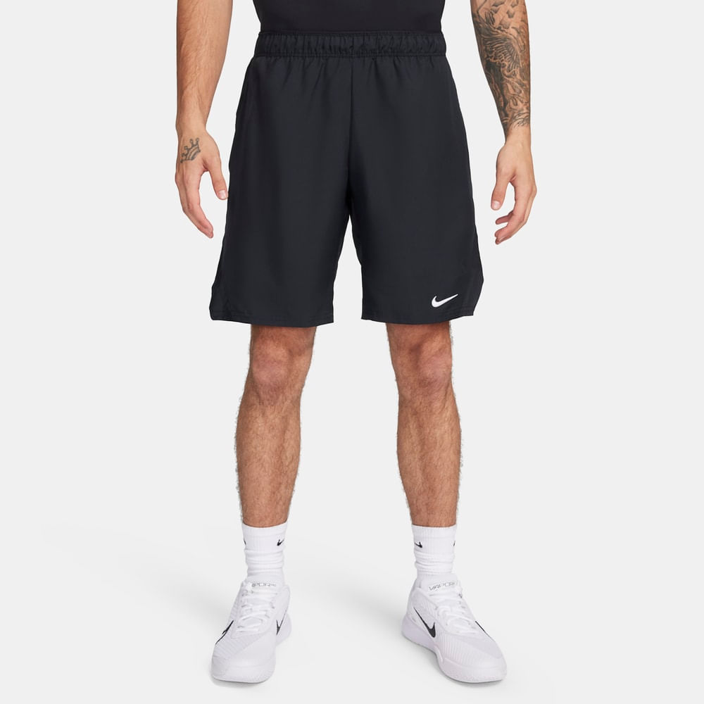 Shorts y Pantalonetas para tennis para hombre en negro · FD5384-010 - vista 1