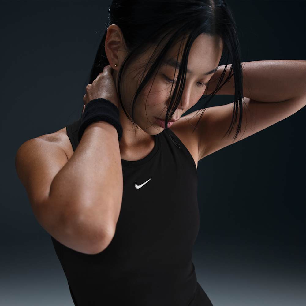 Camisetas y esqueletos para tennis para mujer en negro · FD5584-010 - vista 3