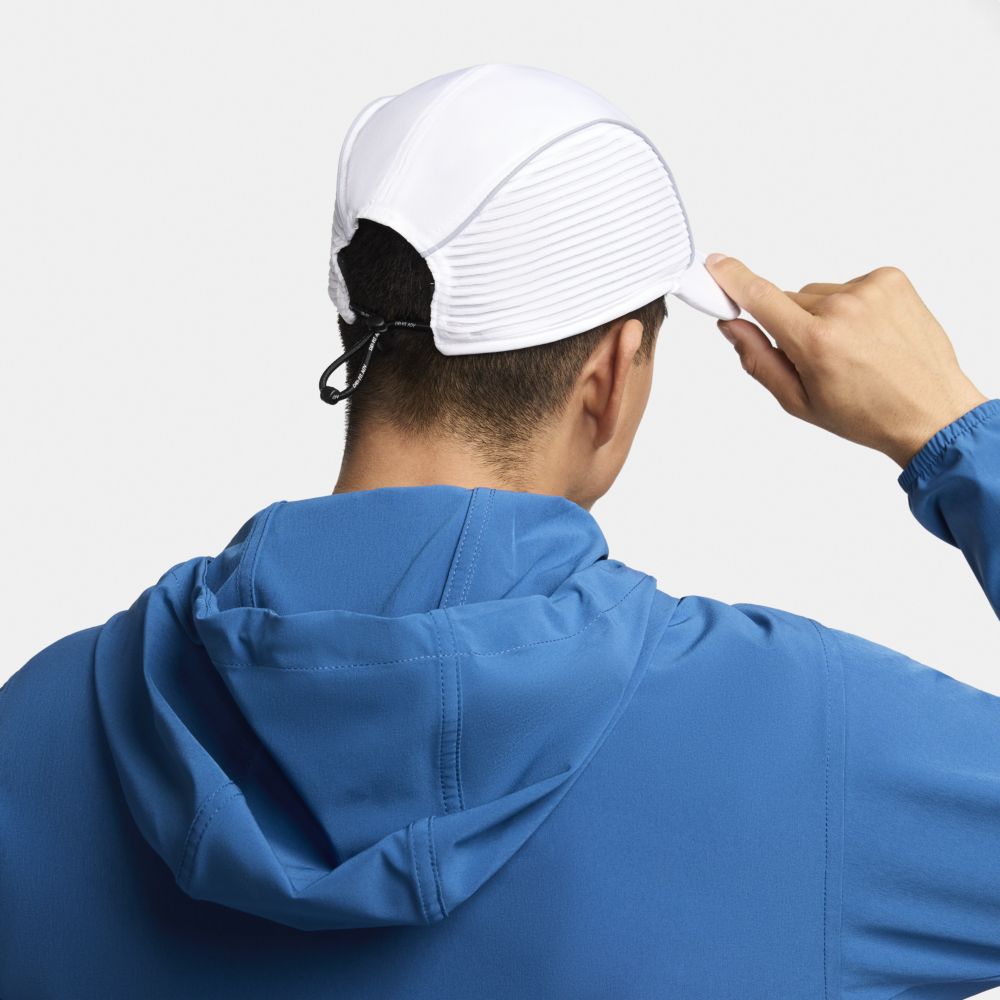 Gorras y viseras para correr para hombre en blanco · FJ0736-100 - vista 2