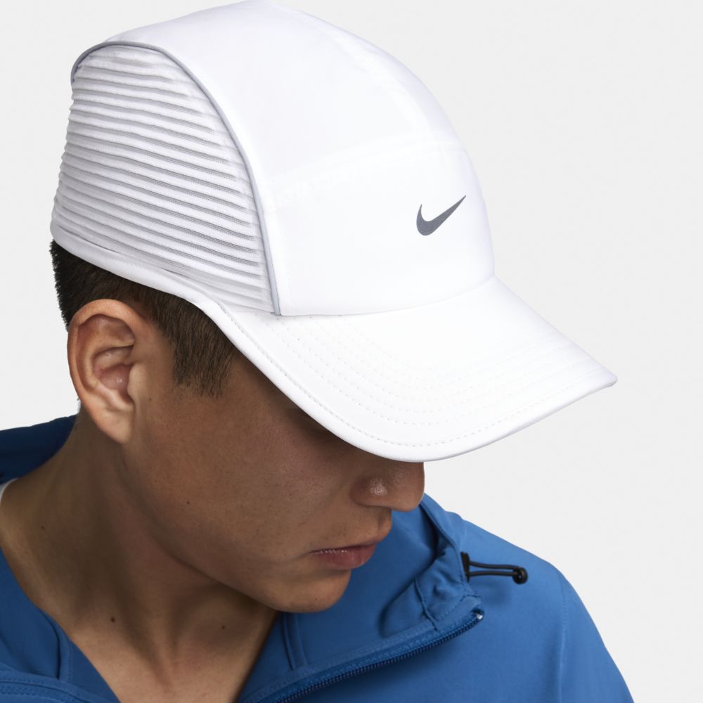 Gorras y viseras para correr para hombre en blanco · FJ0736-100 - vista 6