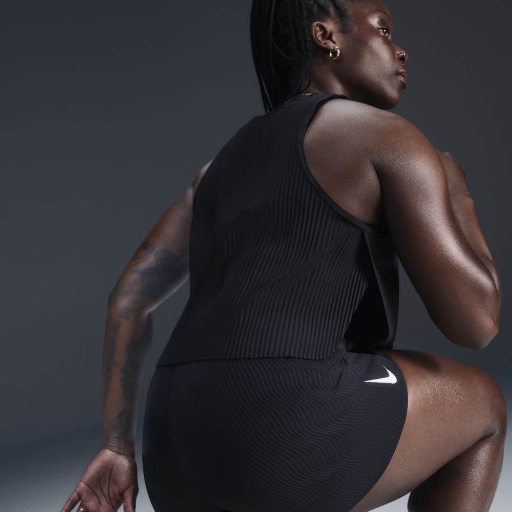 Camisetas y esqueletos para correr para mujer en negro · FN2713-010 - vista 3