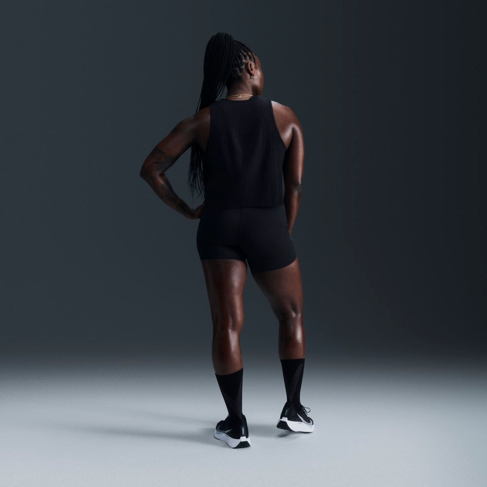Camisetas y esqueletos para correr para mujer en negro · FN2713-010 - vista 5