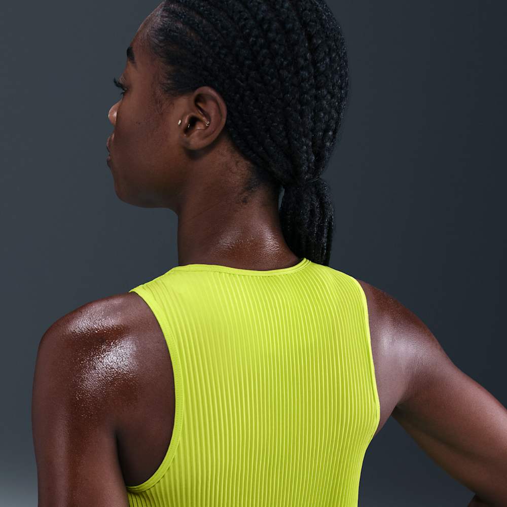 Camisetas y esqueletos para correr para mujer en verde · FN2713-389 - vista 2