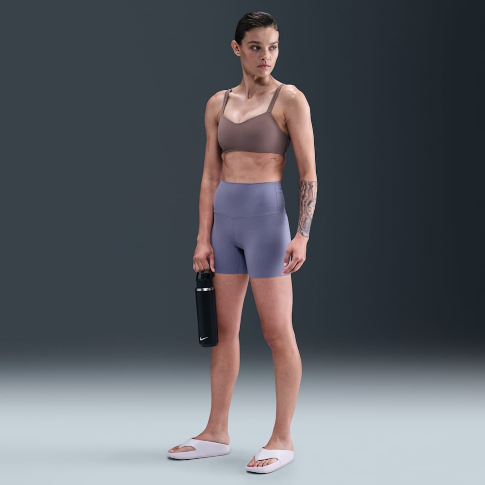 Shorts y Pantalonetas para entrenamiento para mujer en azul · FN3156-499 - vista 1