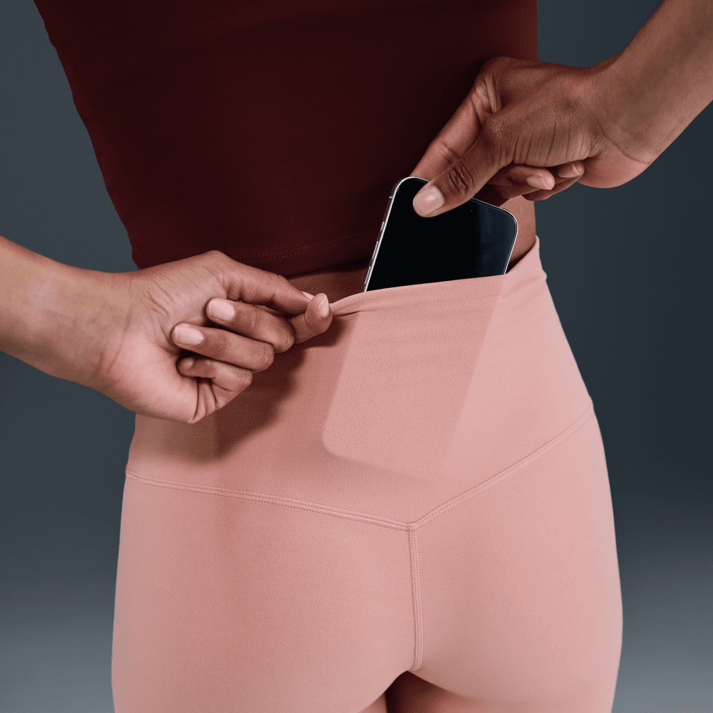 Shorts y Pantalonetas para entrenamiento para mujer en rosa · FN3156-685 - vista 3