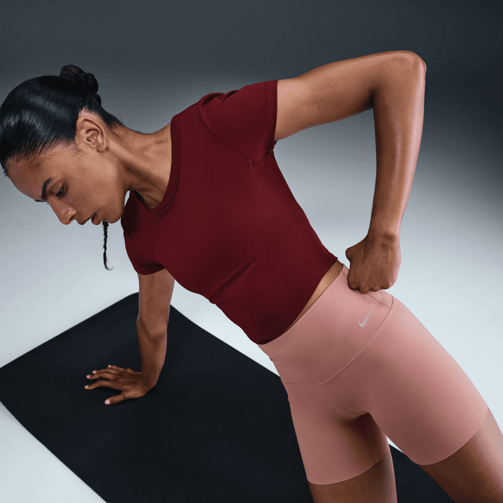 Shorts y Pantalonetas para entrenamiento para mujer en rosa · FN3156-685 - vista 5