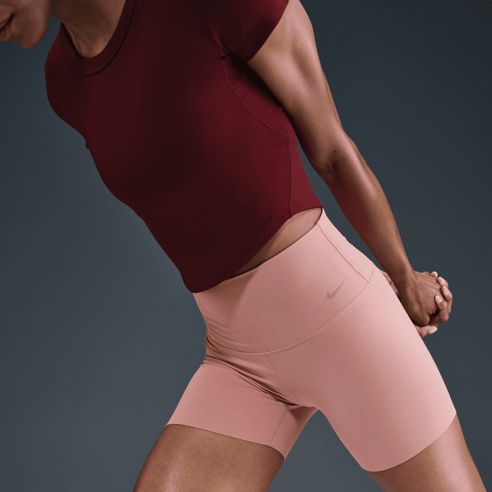 Shorts y Pantalonetas para entrenamiento para mujer en rosa · FN3156-685 - vista 6