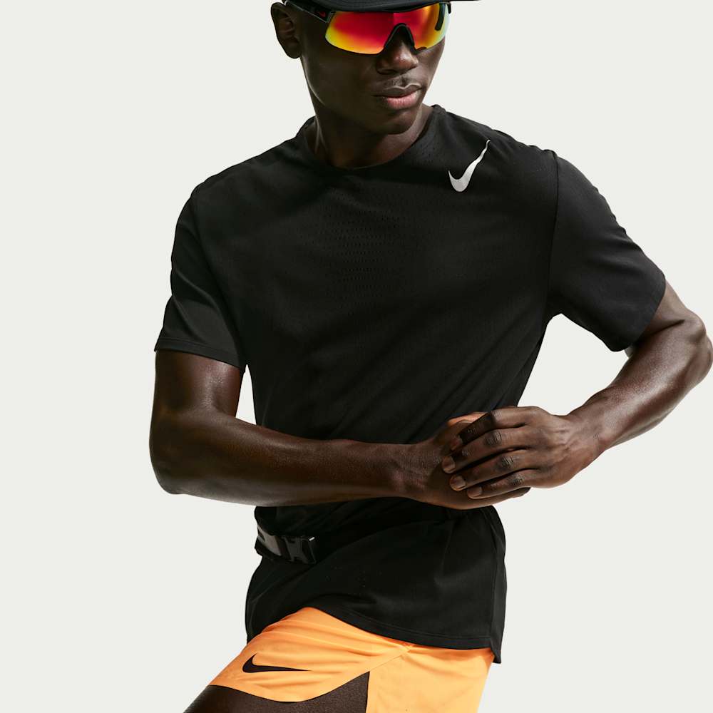 Shorts y Pantalonetas para correr para hombre en naranja · FN3352-845 - vista 4