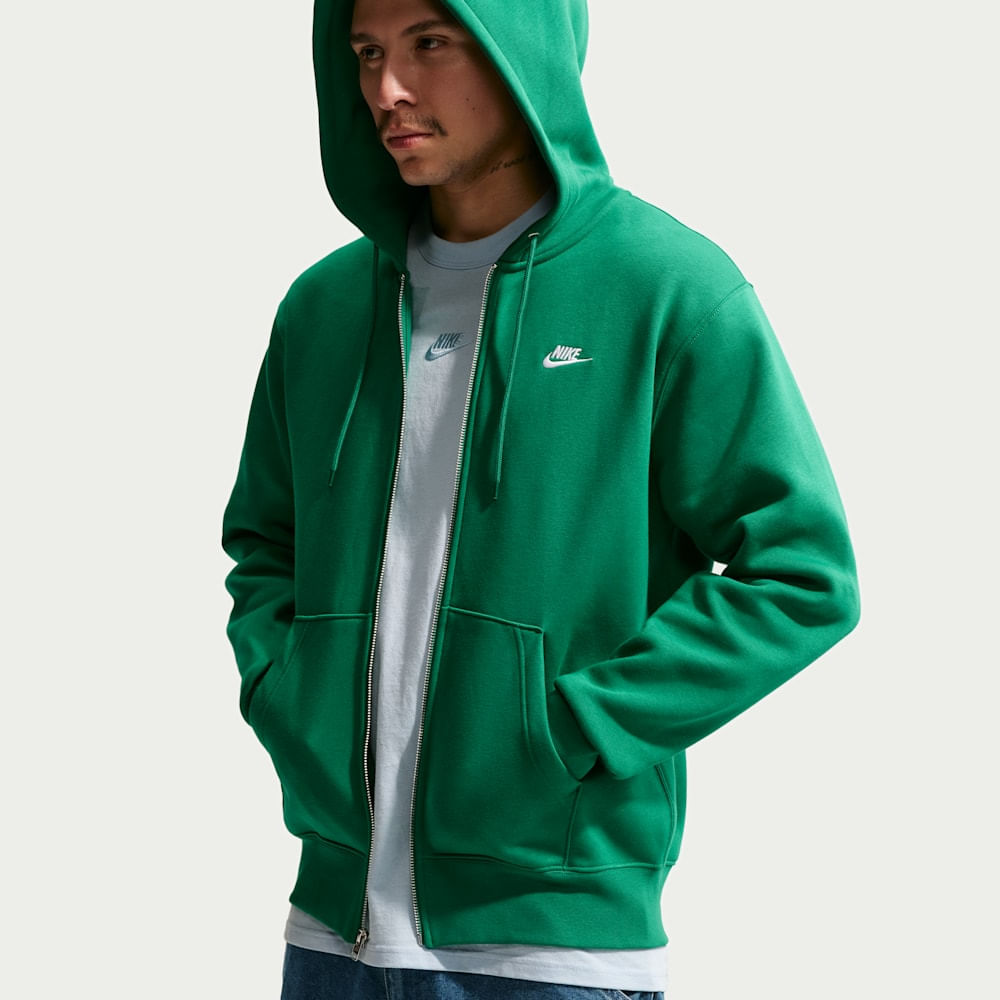 Buzos casual para hombre en verde · FN3861-365 - vista 3