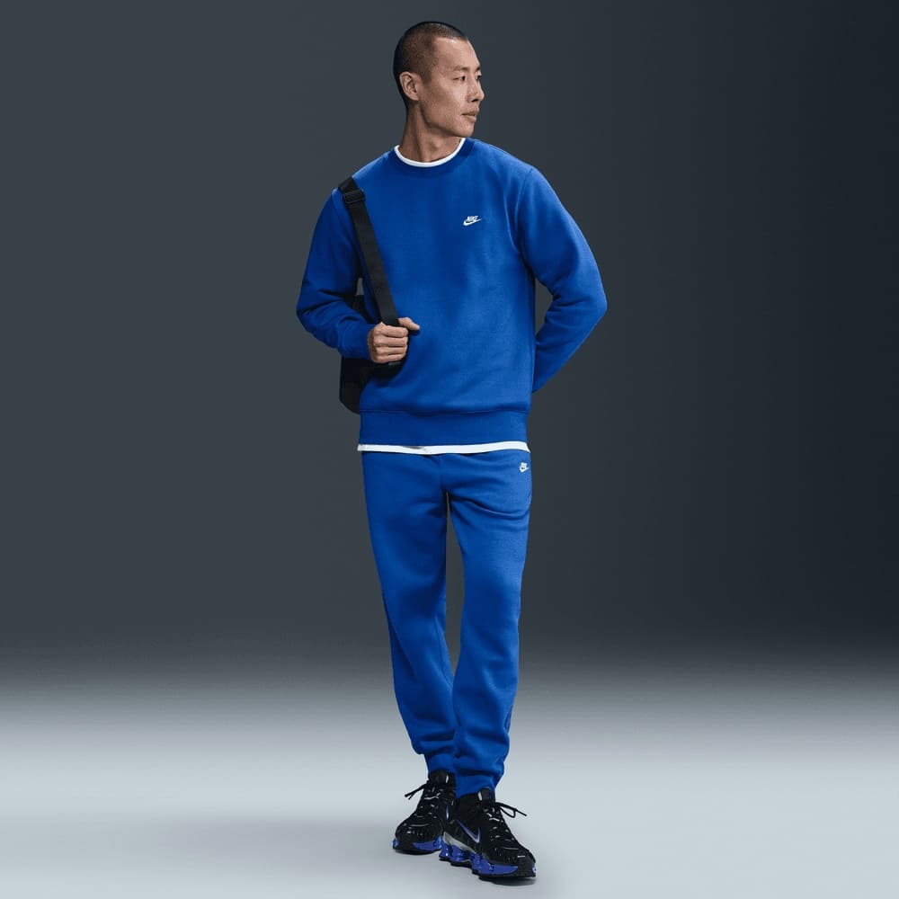 Buzos casual para hombre en azul · FN3886-480 - vista 4