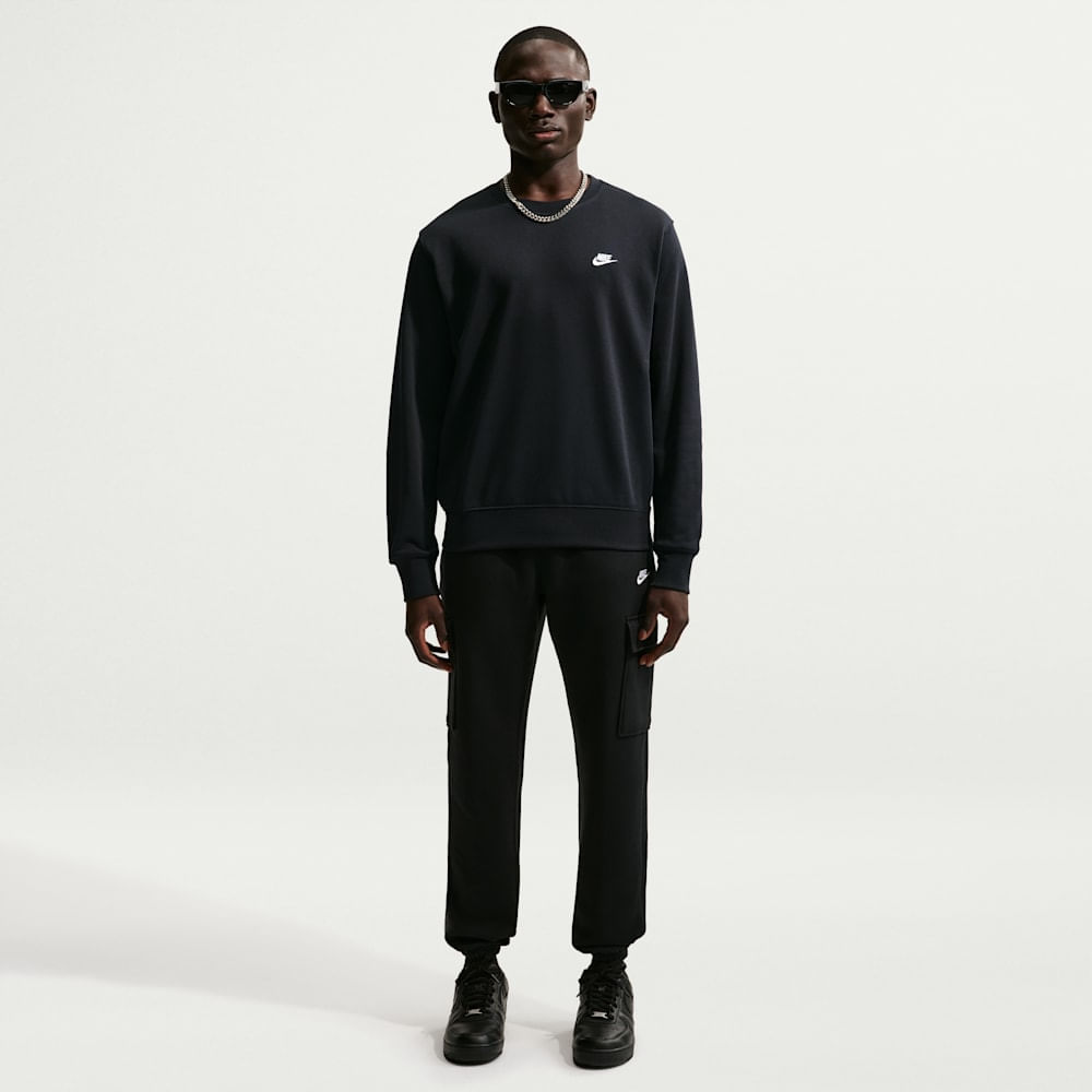 Buzos casual para hombre en negro · FN3888-010 - vista 4